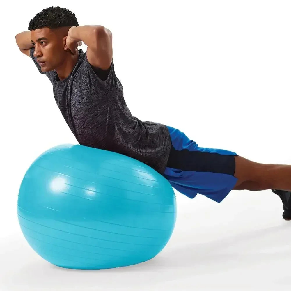 Weighted Stability Ball With Pump for Yoga and Balance