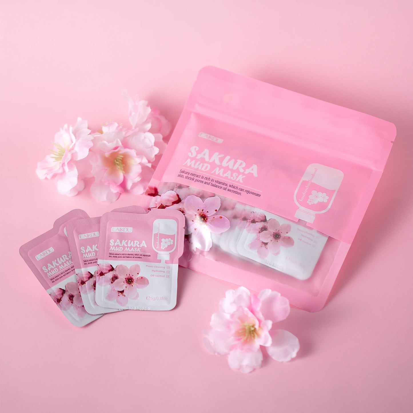 LAIKOU Japan Sakura Skincare Moisturizing Anti Aging Kit