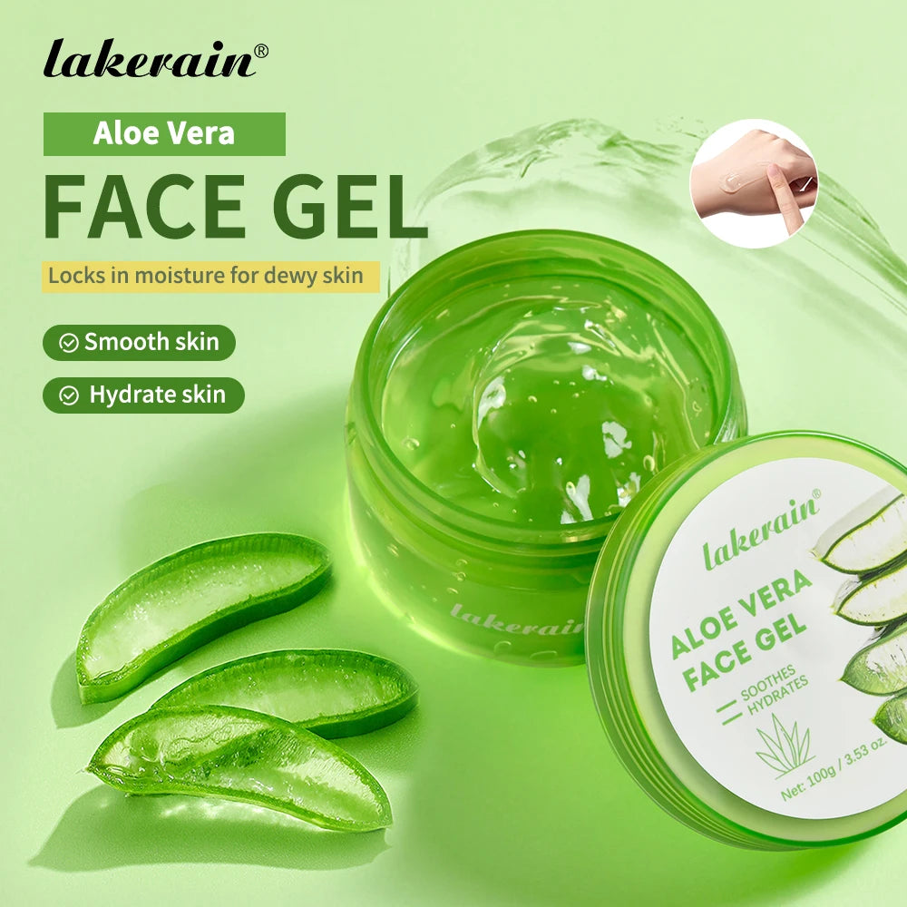 Lakerain Aloe Vera Skin Care Set Deep Hydration Formula