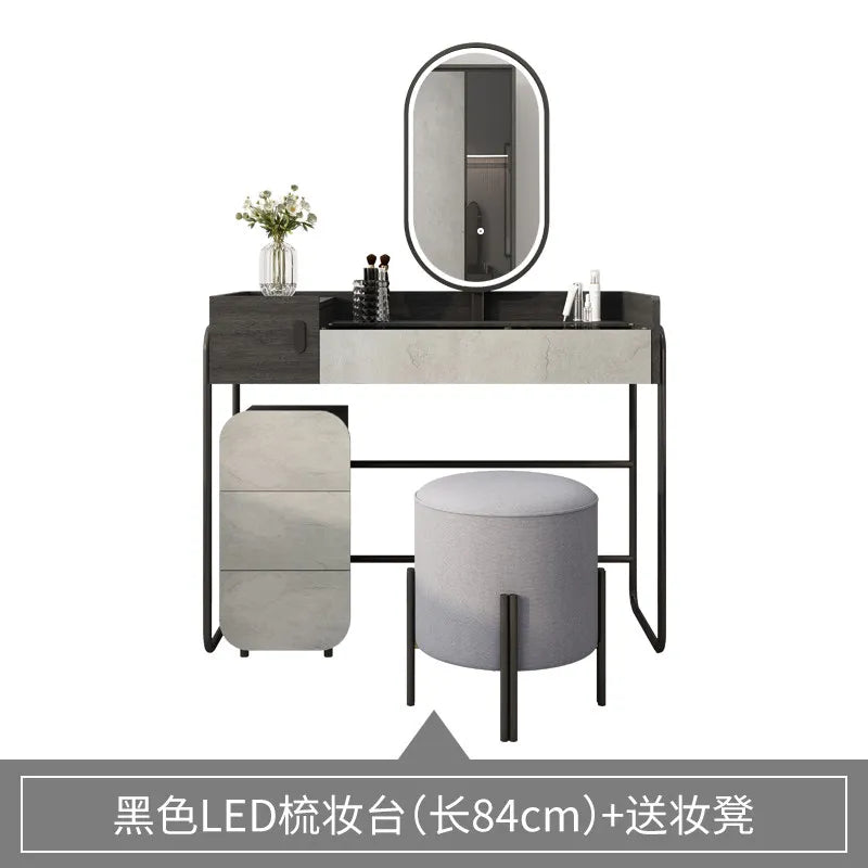 Dutrieux Nordic Makeup Table Vanity for Home Office Decor