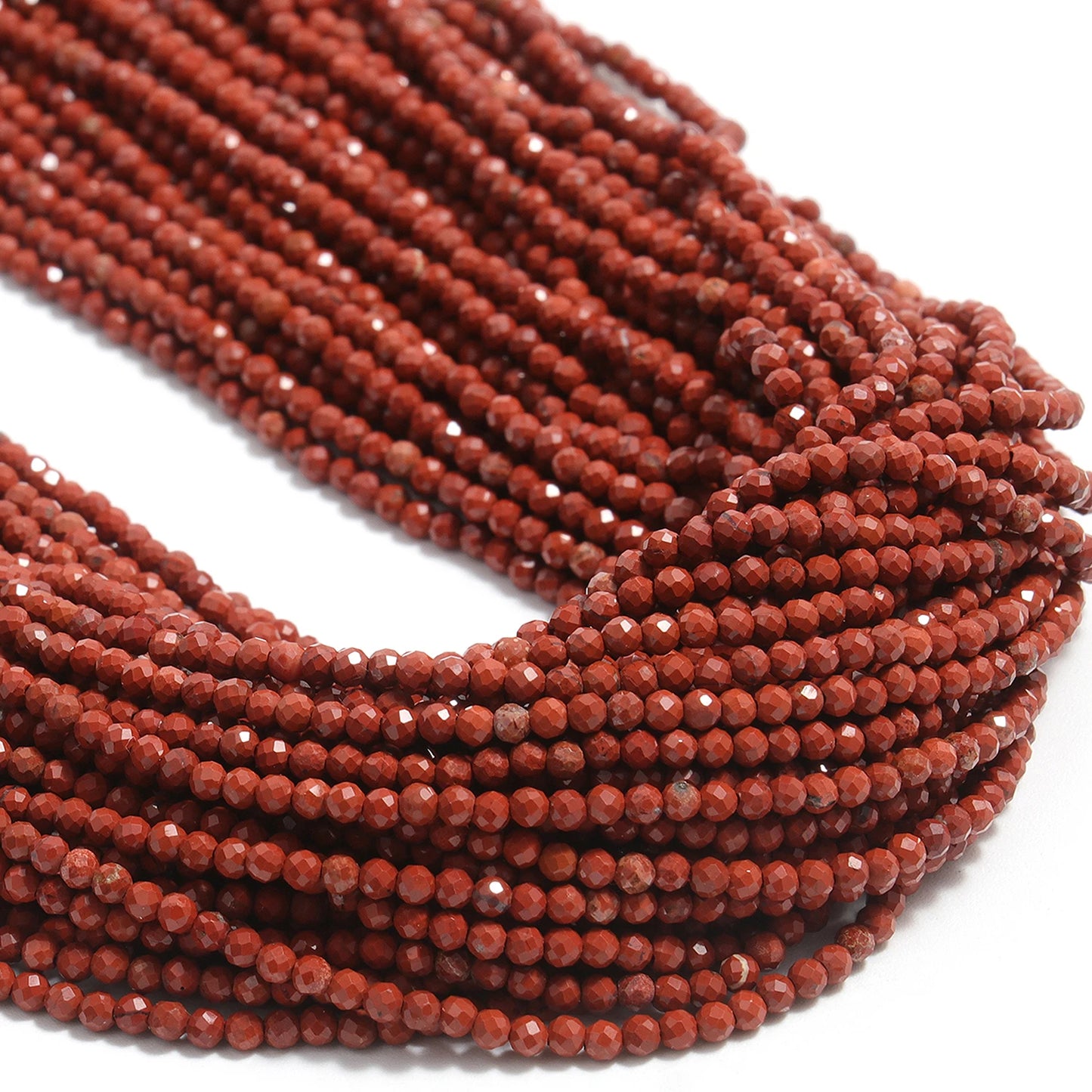 Rhinestone Faceted Tiny Beads For Jewelry Making DIY Projects