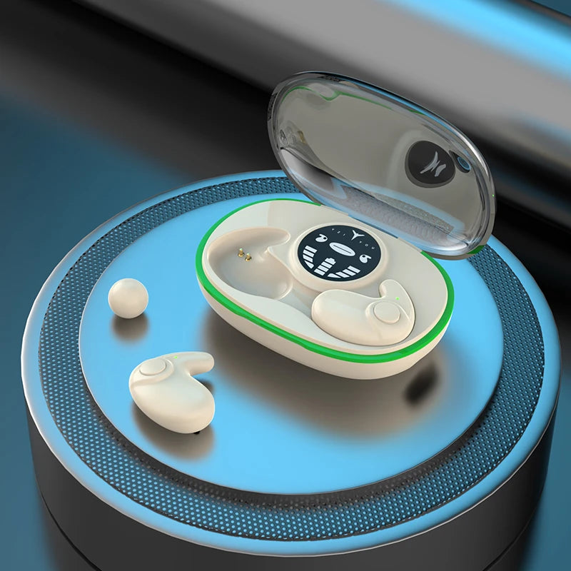 SHUKE Invisible Sleep Earbuds with Noise Cancellation Bluetooth