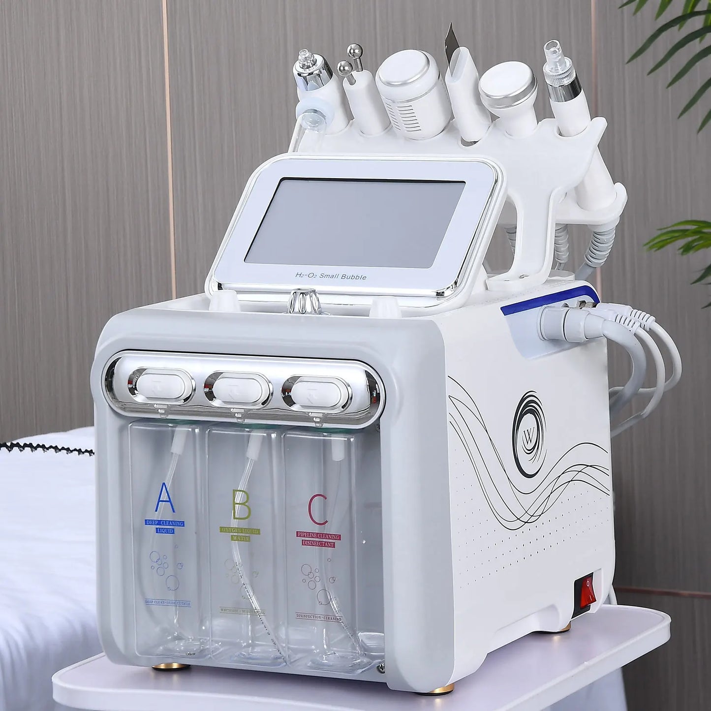 Amilibeauty 6 In 1 Aqua Peeling Oxygen Machine Cleansing
