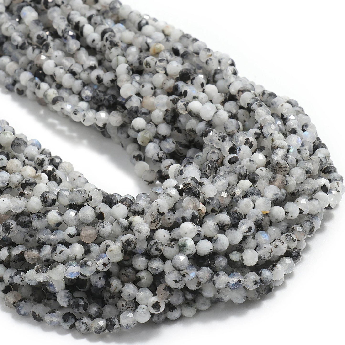 Rhinestone Faceted Tiny Beads For Jewelry Making DIY Projects