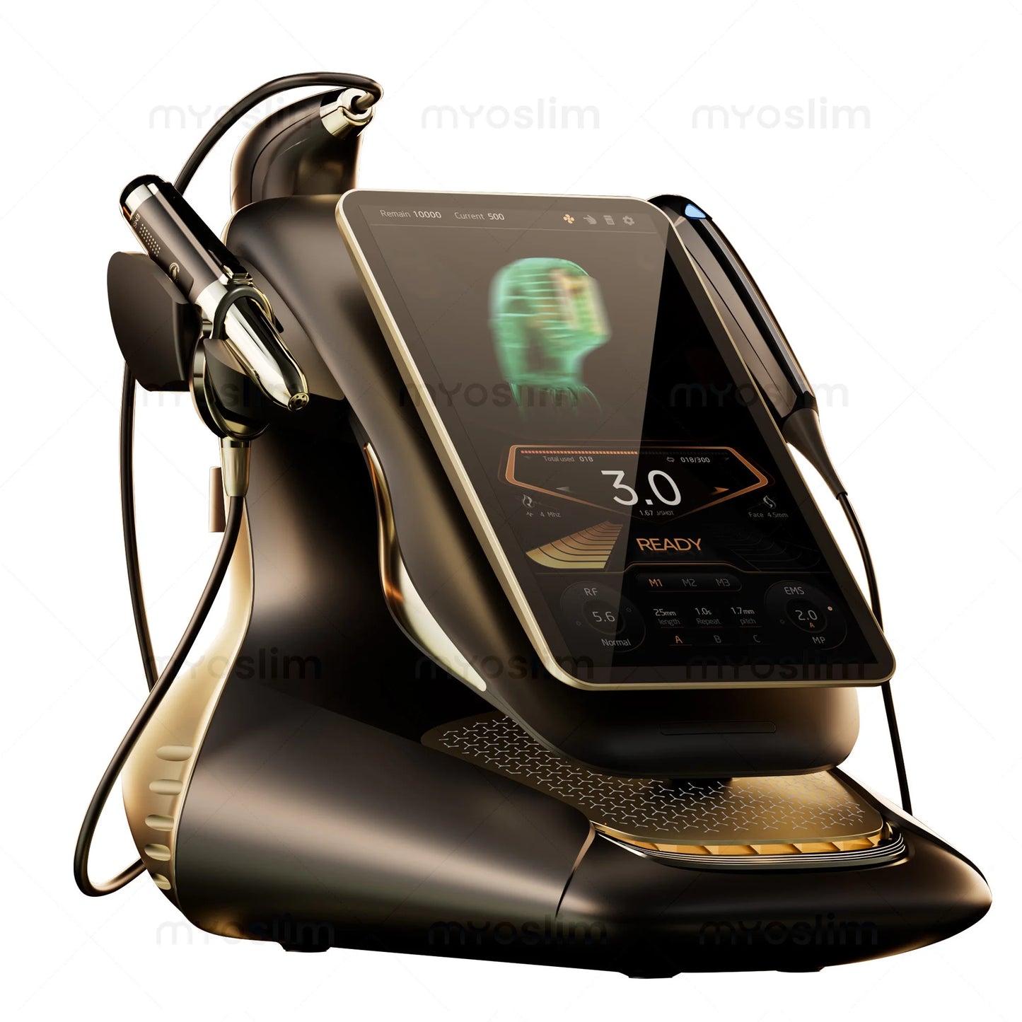 MYOSLIM 3 In 1 Anti Aging Skin Tightening Device Pro
