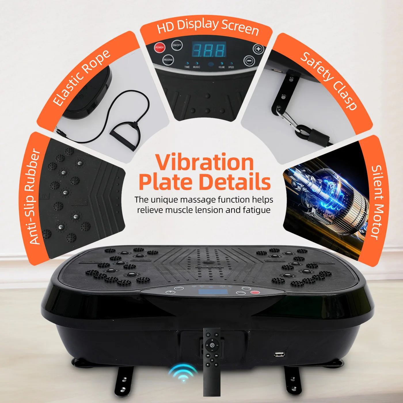Vibration Plate Exercise Machine Full Body Fat Burning Shaker