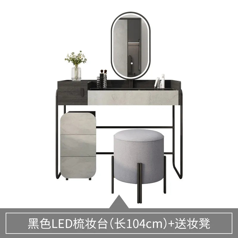 Dutrieux Nordic Makeup Table Vanity for Home Office Decor