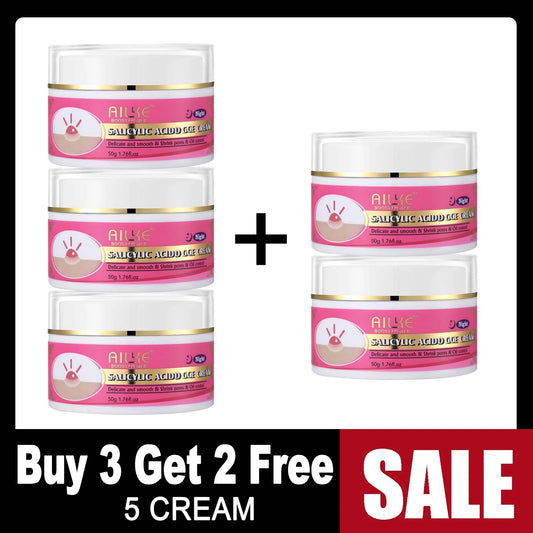 AILKE Organic Acne Face Cream NonGreasy Brightening And Oil Control