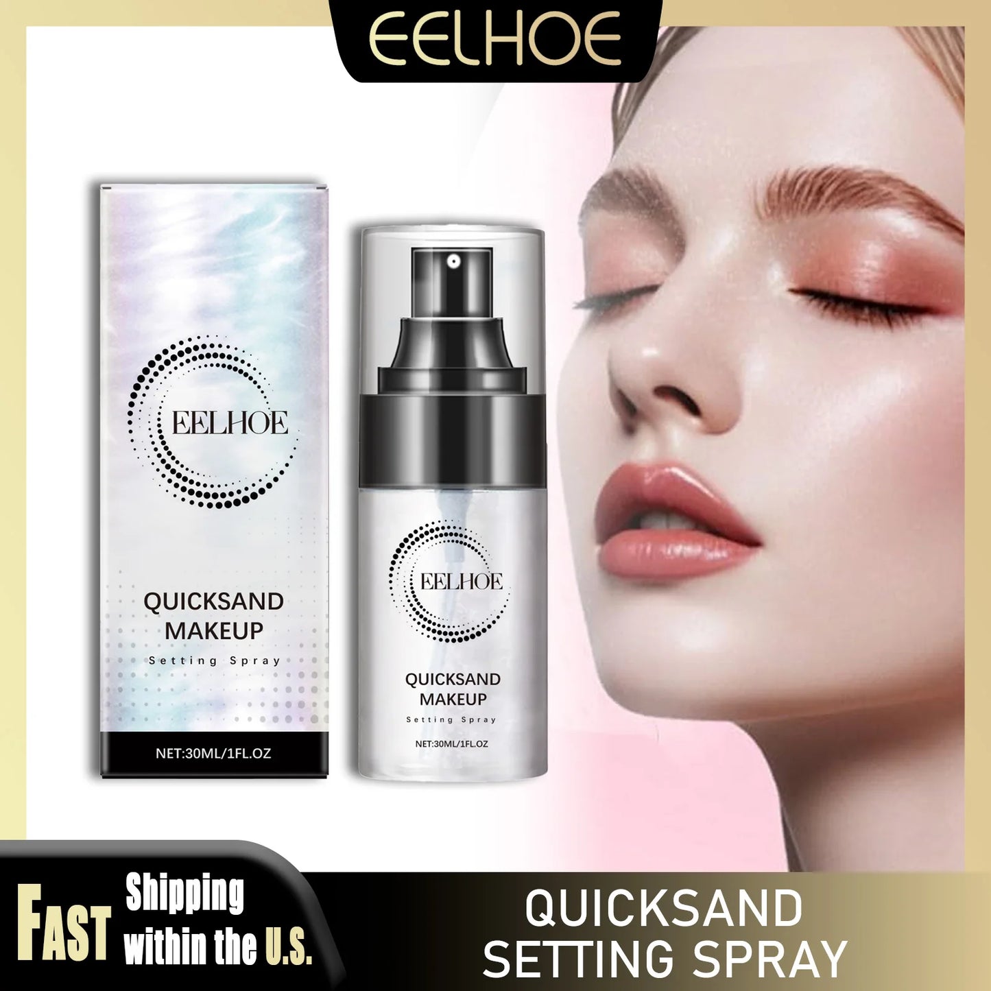 Eelhoe Makeup Setting Spray Hydrating Natural Finish For All Skin