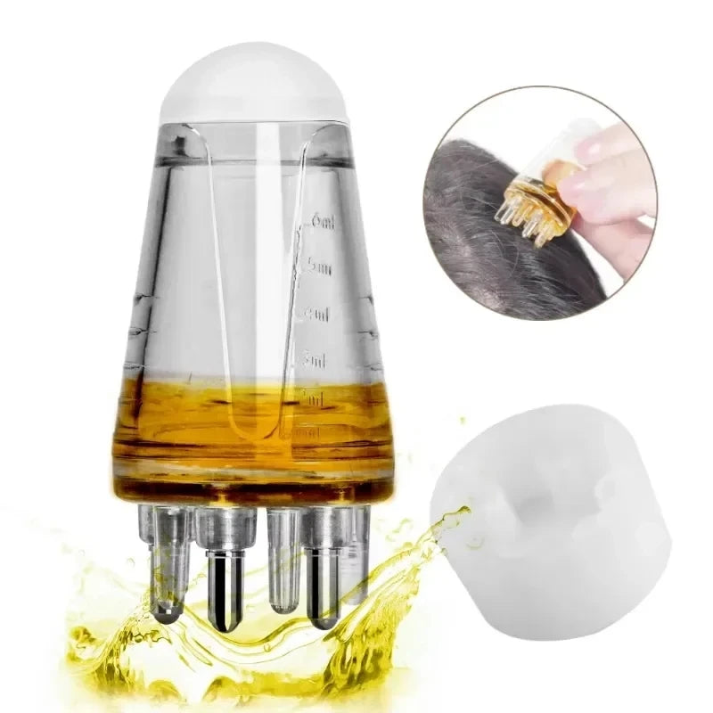 Scalp Applicator Liquid Comb Mini Massage Ball For Hair Care