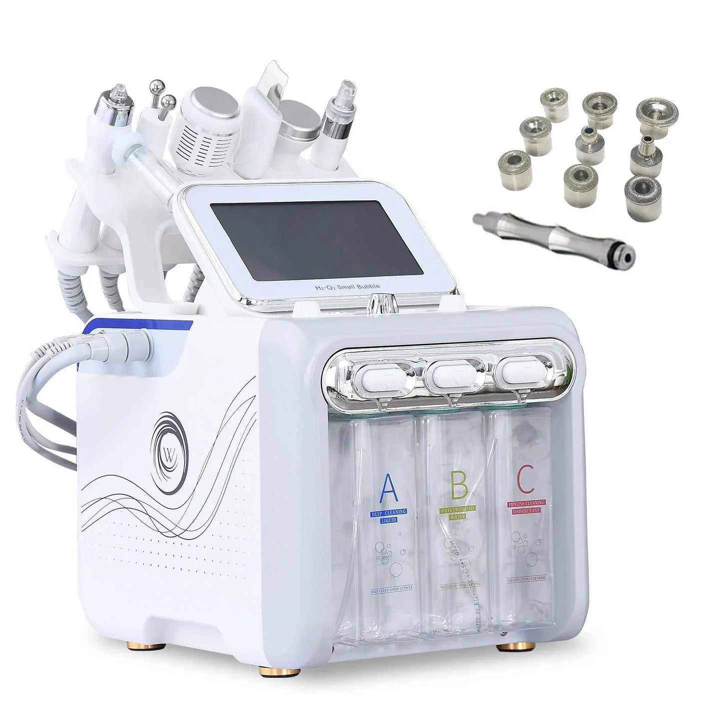 AmiliBeauty Hydra 7 In 1 Microdermabrasion Facial Machine