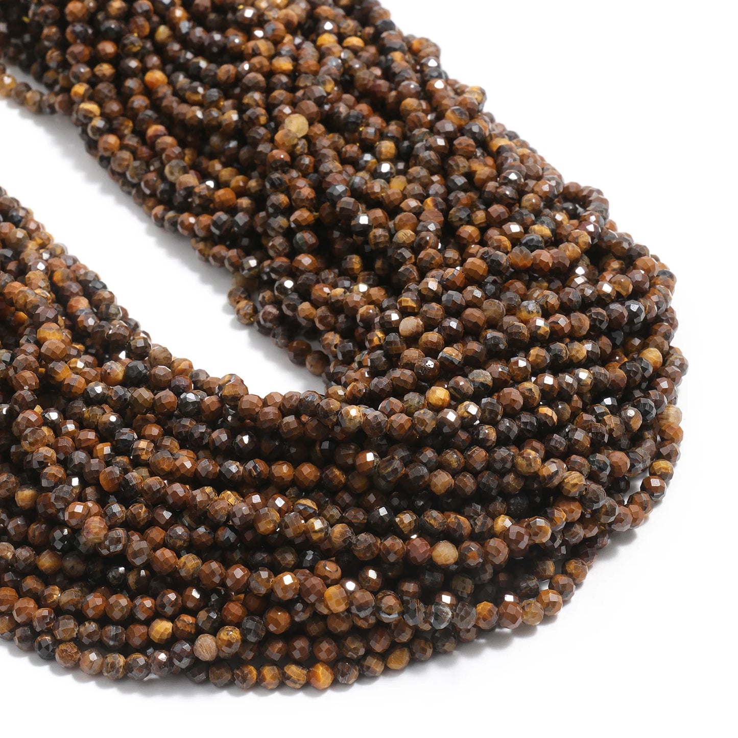 Rhinestone Faceted Tiny Beads For Jewelry Making DIY Projects