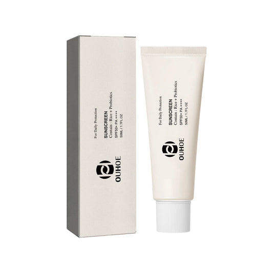Ouhoe SPF 50 Face Sunscreen Probiotic Brightening Cream