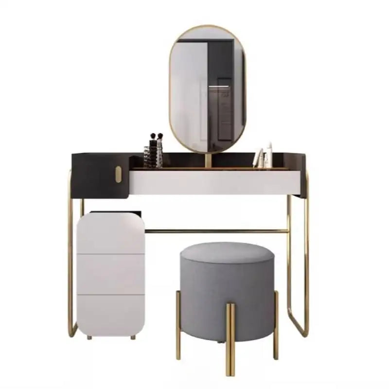 Dutrieux Nordic Makeup Table Vanity for Home Office Decor