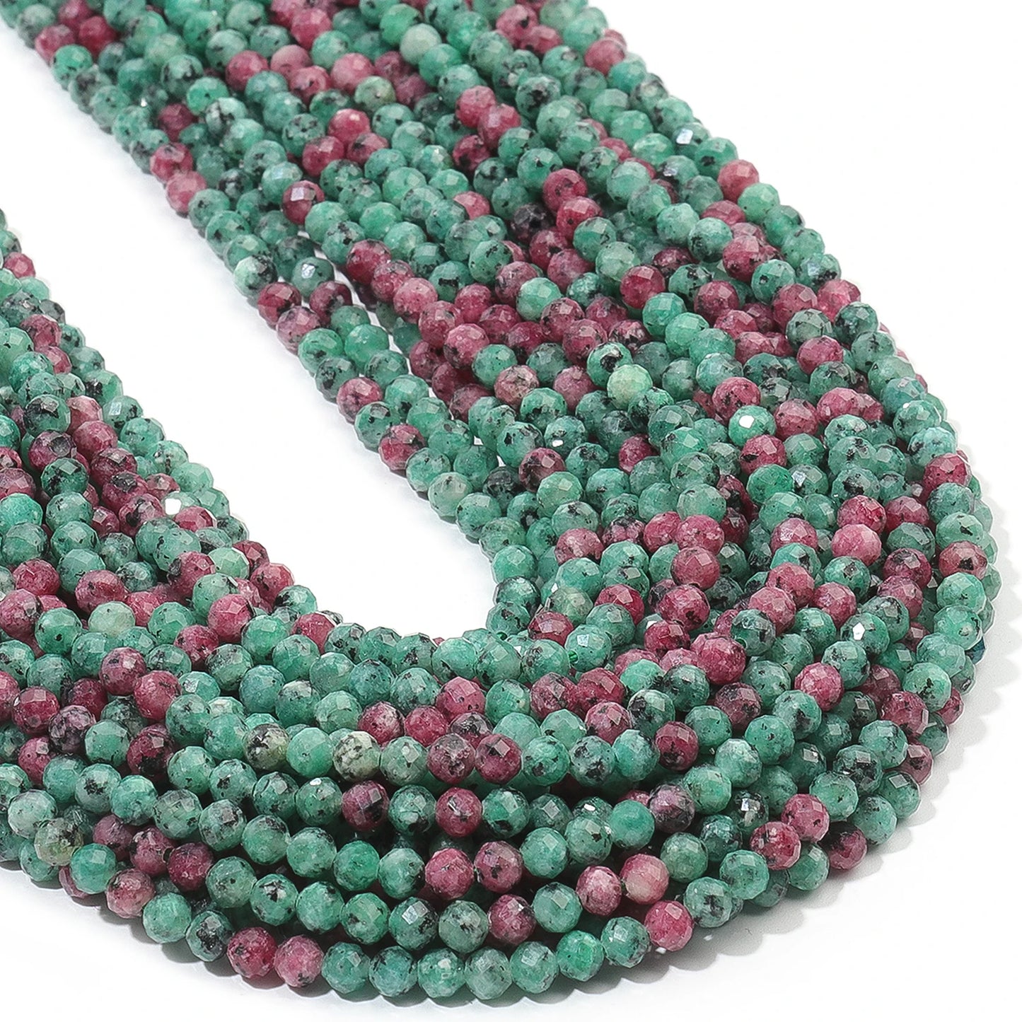 Rhinestone Faceted Tiny Beads For Jewelry Making DIY Projects
