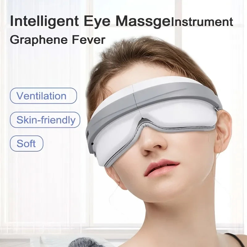 Eye Massager With Heat BT Music Heated Eyes For Migraines