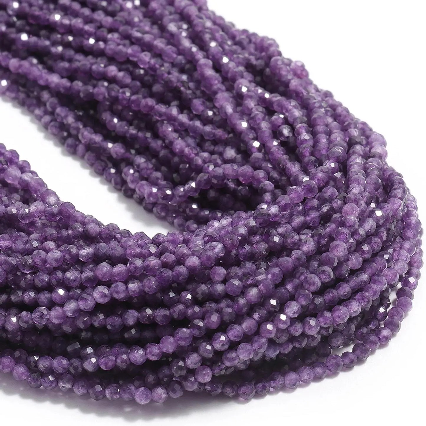 Rhinestone Faceted Tiny Beads For Jewelry Making DIY Projects