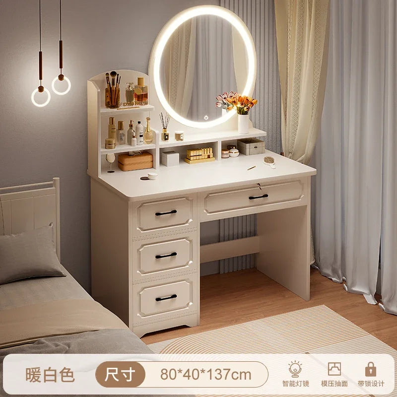 DUTRIEUX Nordic Handles Dressing Table Vanity Makeup Mirror