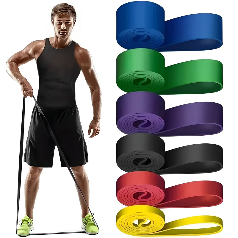 Elastic Resistance Loop Band For Strength Training Yoga