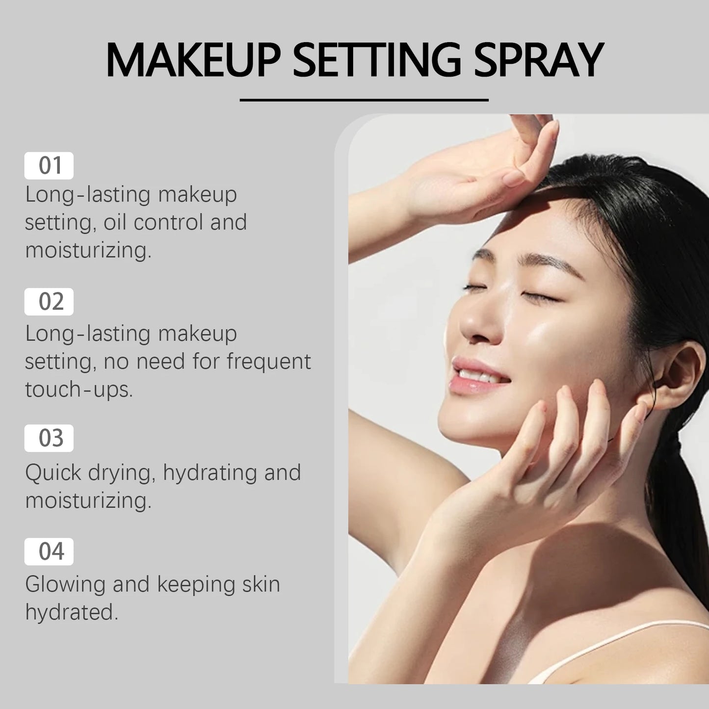 Eelhoe Makeup Setting Spray Hydrating Natural Finish For All Skin