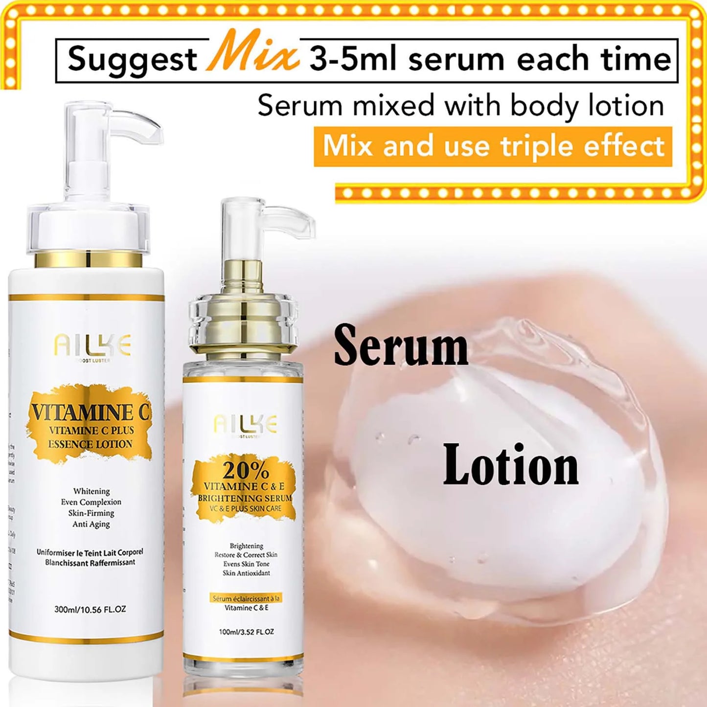 KYLIEFIT Vitamin C Skin Care Cleanser For Brightening Dark Spots