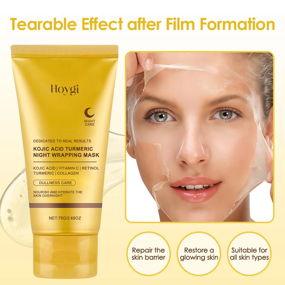 Ms.Dear Kojic Turmeric Overnight Peel Off Mask With Hydrolyzed Collagen