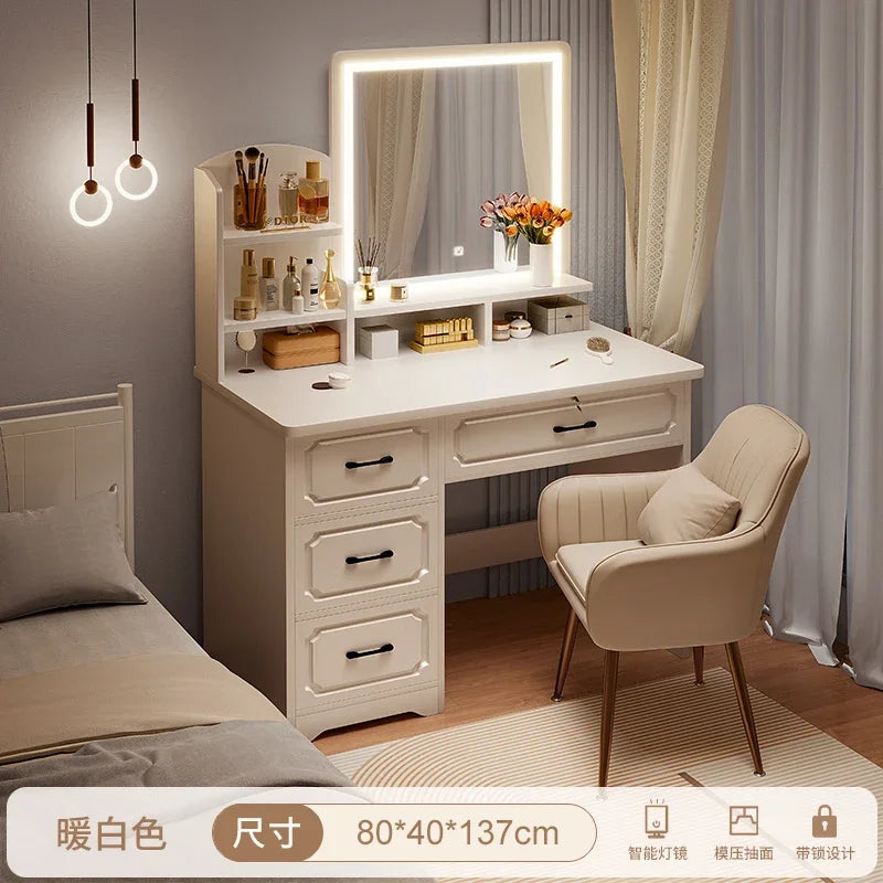 DUTRIEUX Nordic Handles Dressing Table Vanity Makeup Mirror