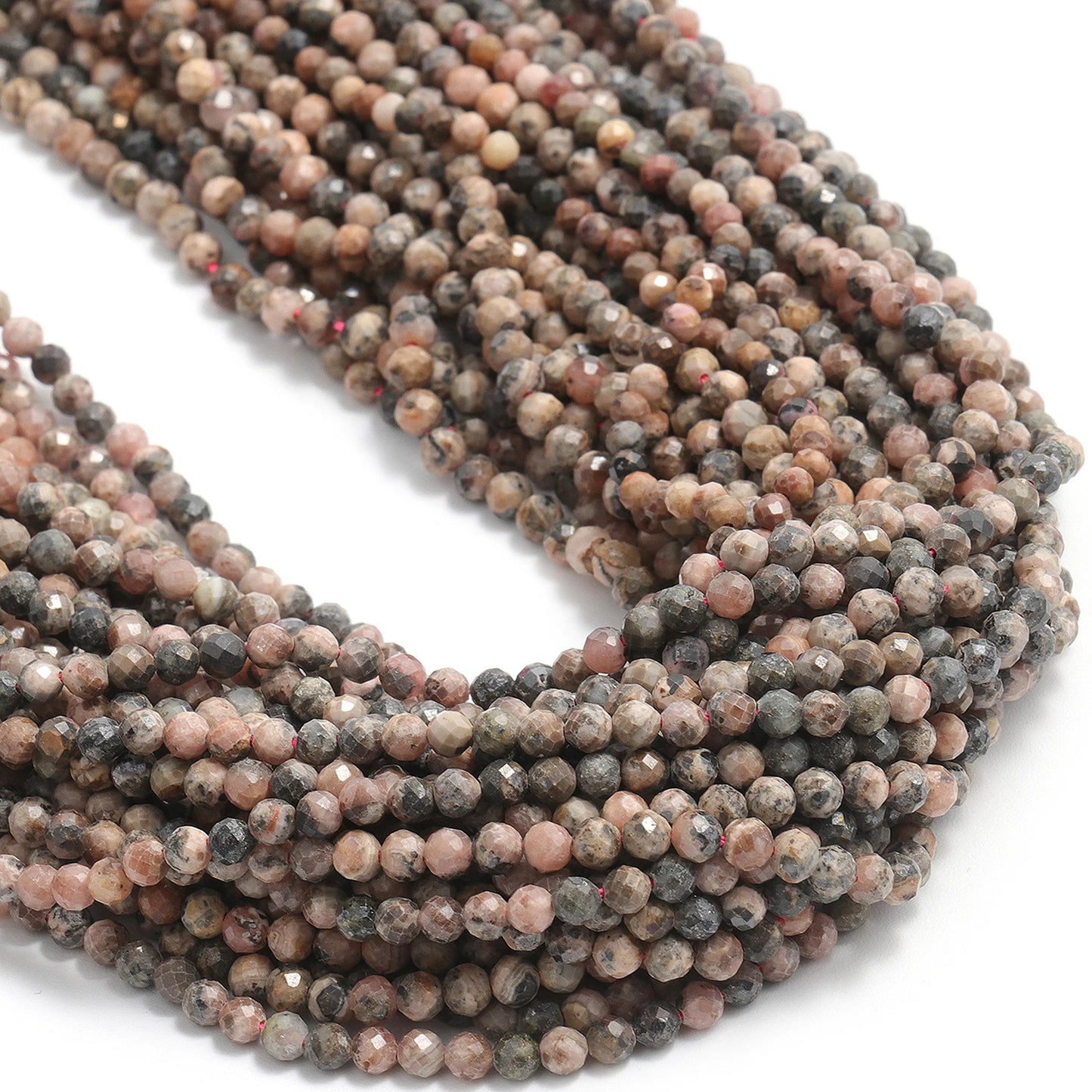 Rhinestone Faceted Tiny Beads For Jewelry Making DIY Projects