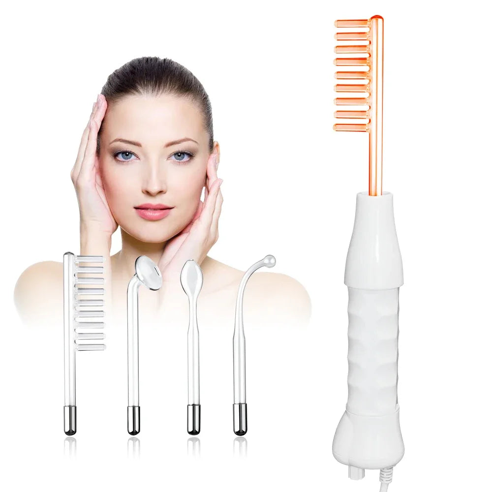4 In 1 High Frequency Facial Wand For Radiant Skin