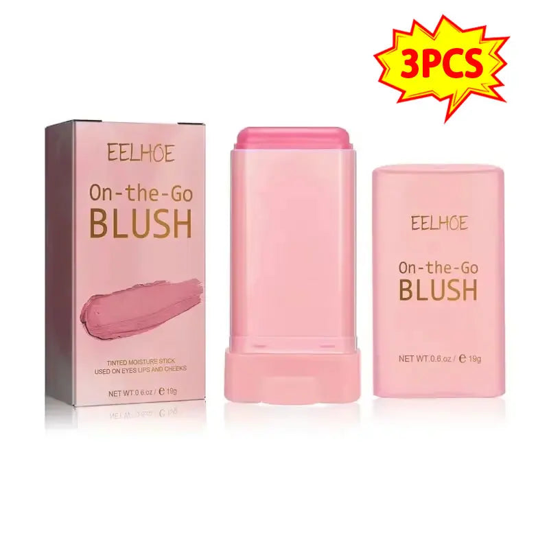 EELHOE Cheek Blush Cream Stick Waterproof Longlasting