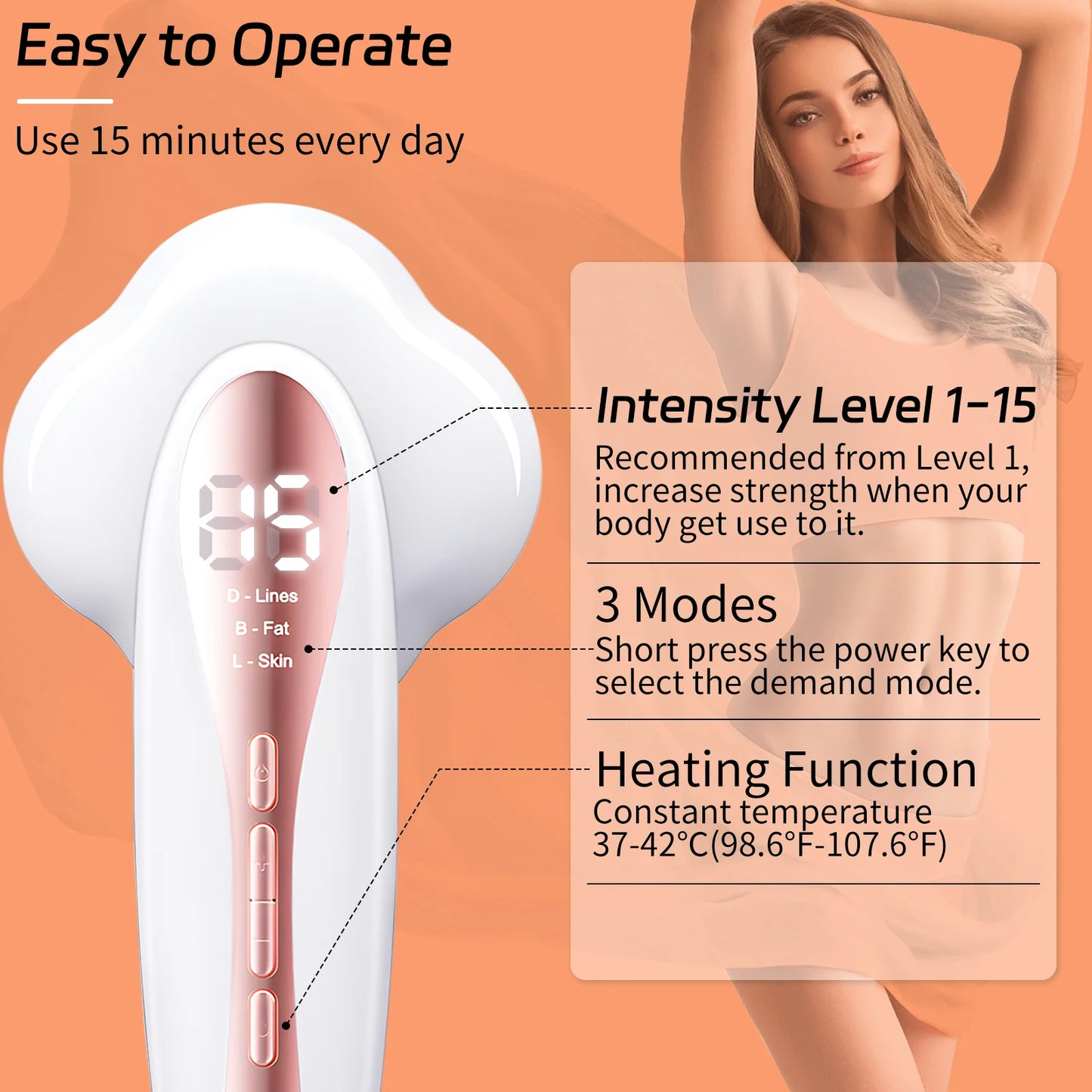 Body Sculpting Massager Infrared Slimming Therapy For Fat Removal