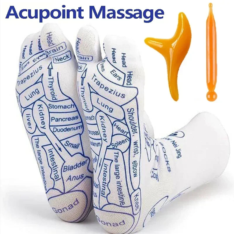 Acupressure Reflexology Foot Socks For Relieving Tired Feet