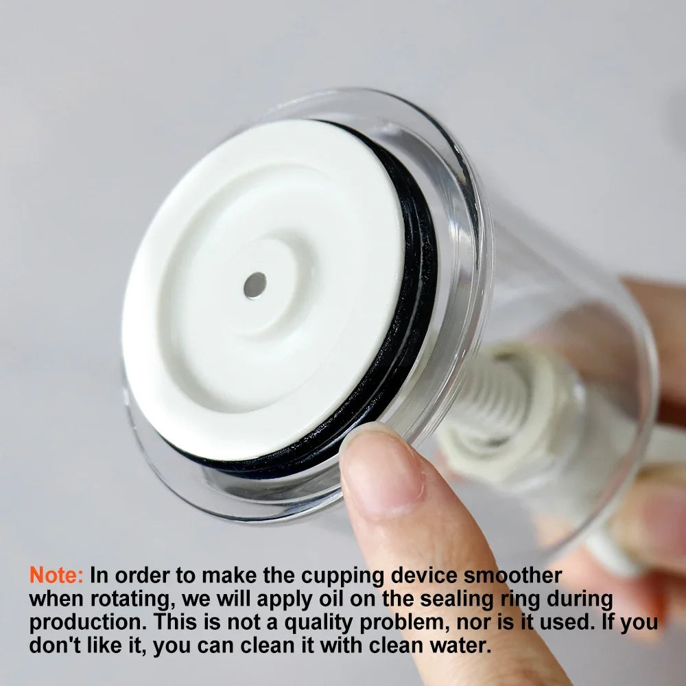Portable Vacuum Suction Cupping Pump Tool for Body Pain Relief