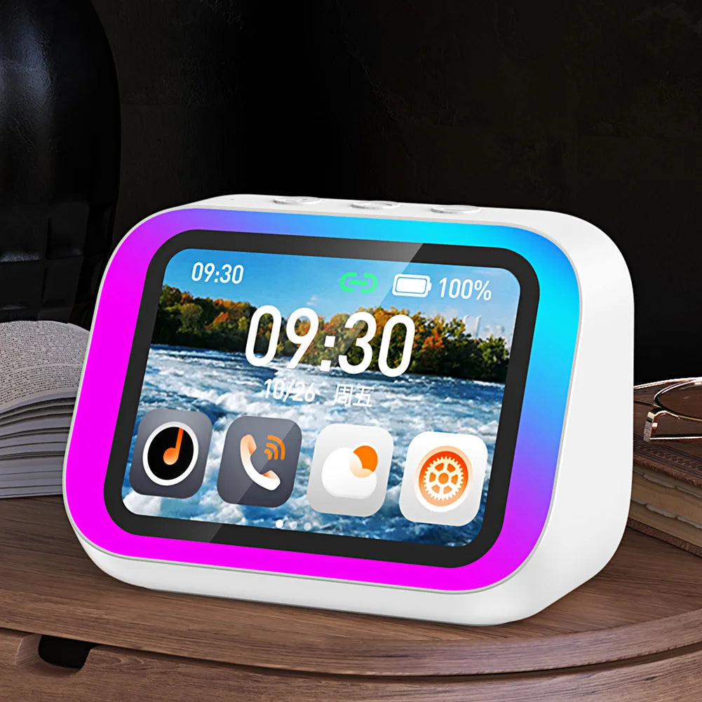 APWIKOGER Portable Bluetooth Smart Speaker With RGB Lights