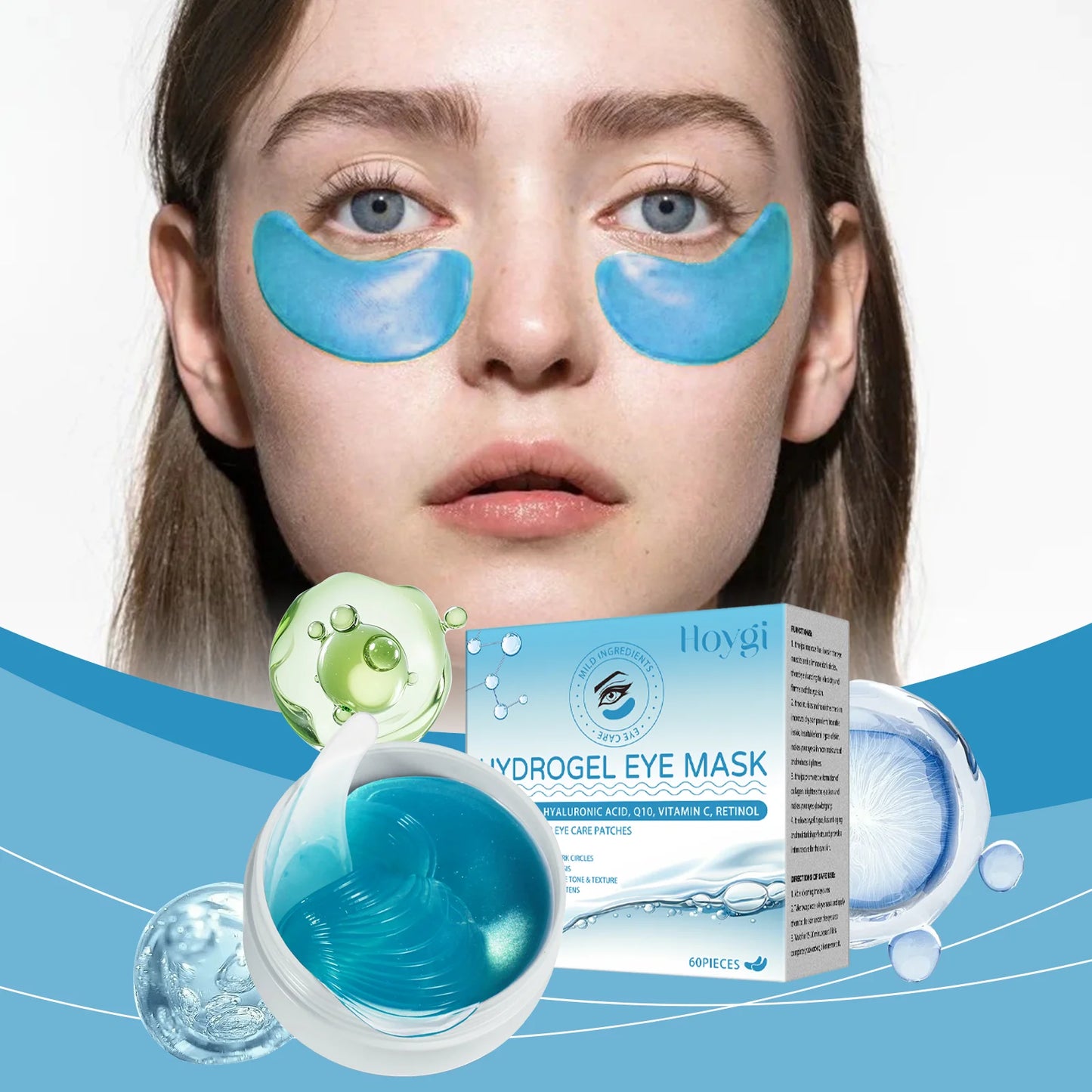 Hoygi Retinol Eye Mask For Moisturizing And Wrinkle Reduction