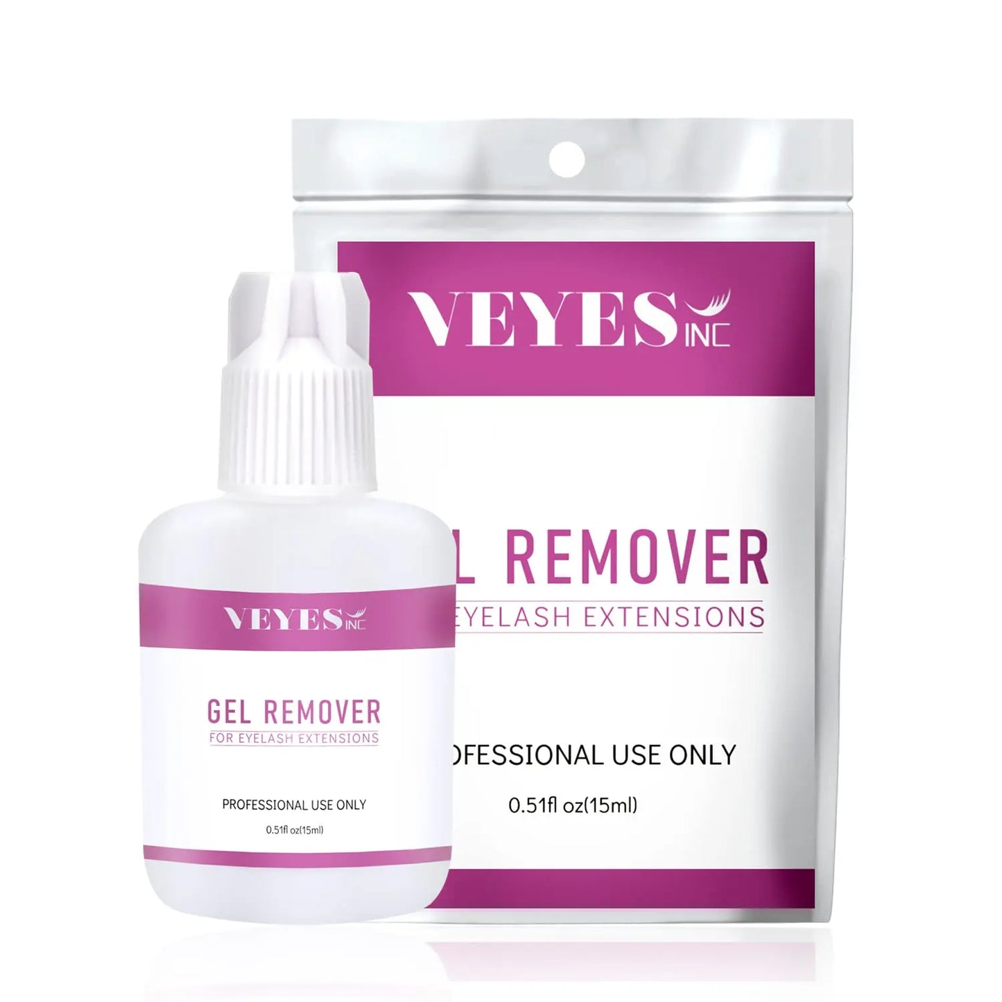 VEYES INC 15ml Gel Lash Remover for Eyelash Extension Easily Remove Adhesive