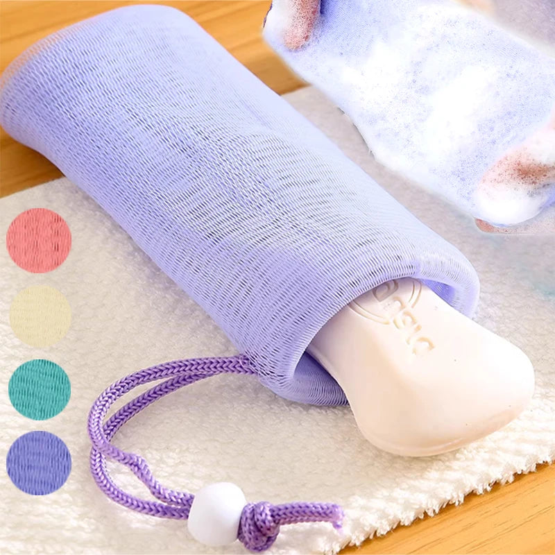 High Concerned Foaming Soap Bag Six Layer Mesh Cleaner