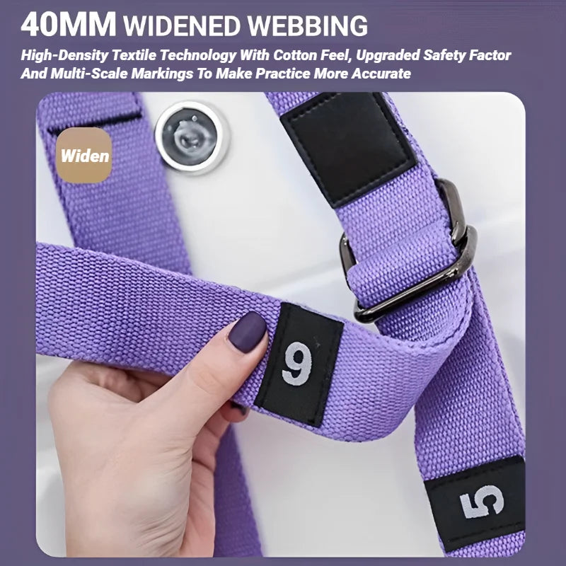 Adjustable Aerial Yoga Strap Hammock for Stretching