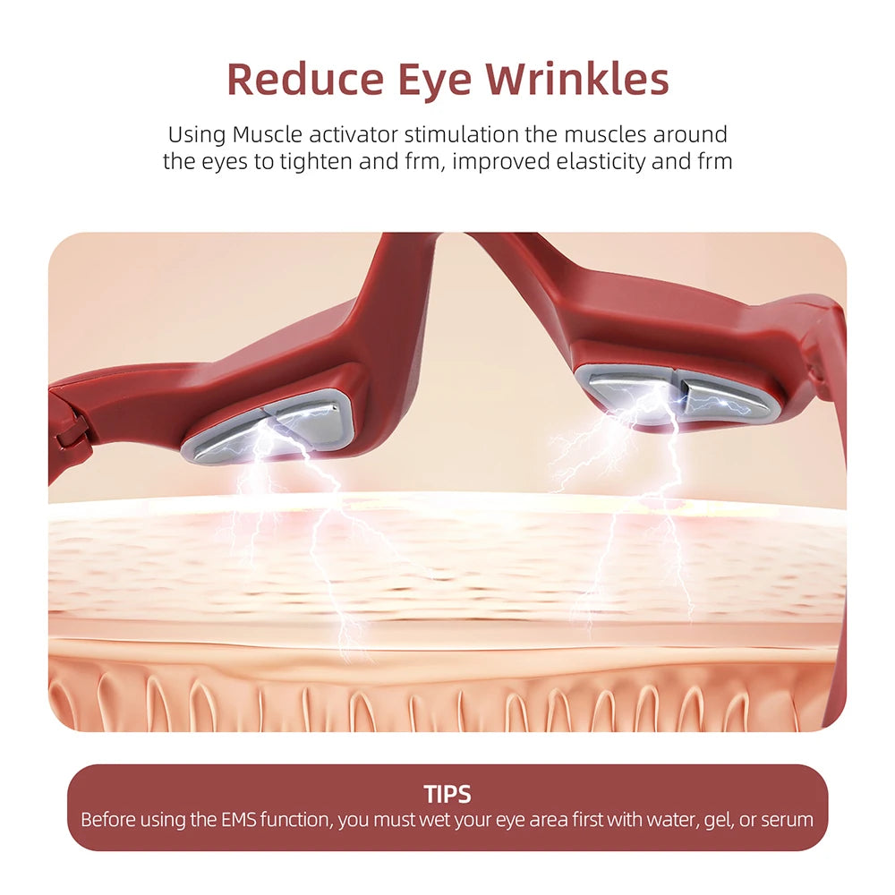 Foreverlily Eye Fatigue Relief Under Eye Glasses Massager