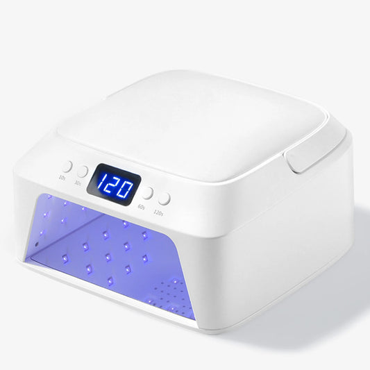 UV Nail Dryer Lamp Double LED Display Hand Pillow 72W