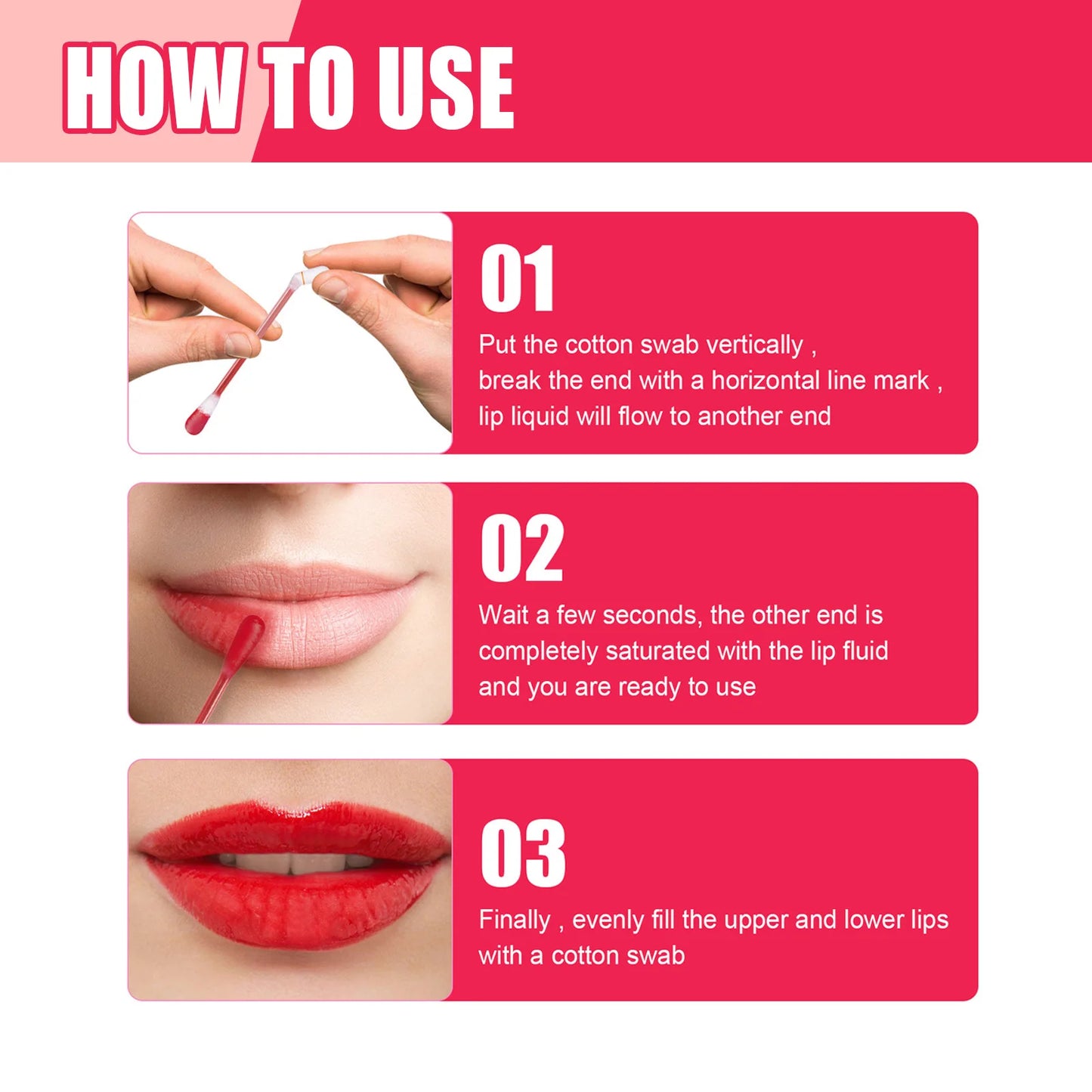 Eelhoe Long-Lasting Tattoo Lip Stain Set Velvet Finish Lip Gloss