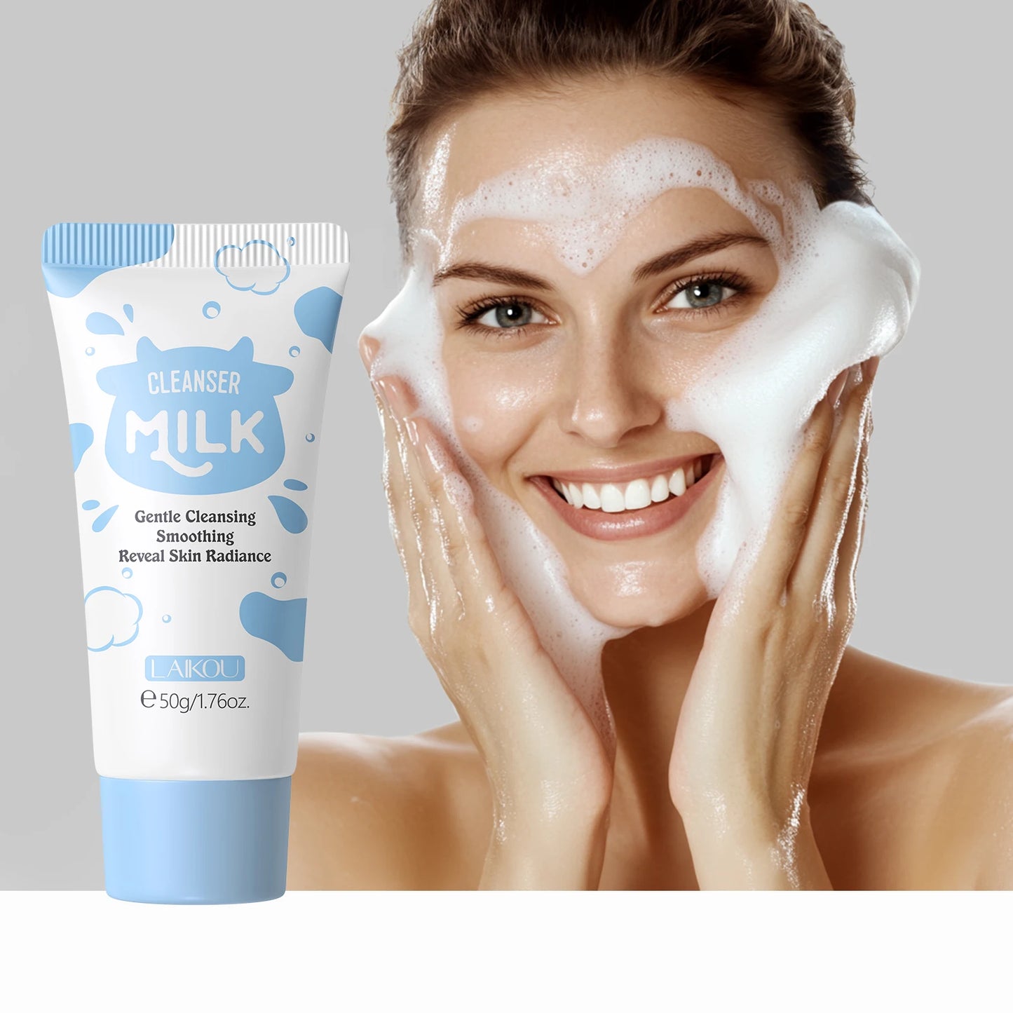 LAIKOU Milk Skincare Softening Serum Travel Kit Set