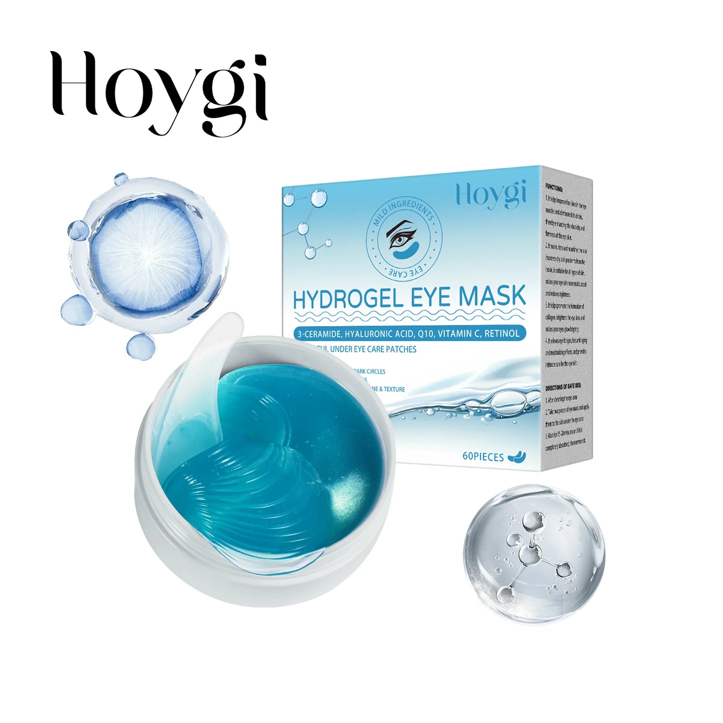 Hoygi Retinol Eye Mask For Moisturizing And Wrinkle Reduction