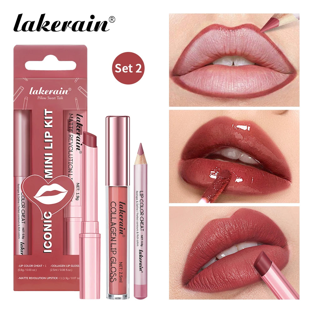 Lakerain Lip Makeup Mirror Effect Hydration Nourishment