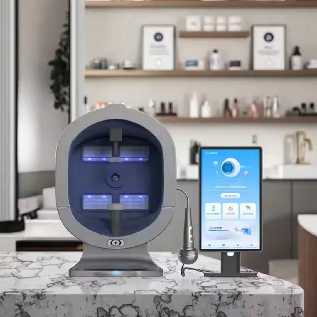 Upgraded X5 3D Ai Skin Image Analyzer High Definition Pixels Whole Facial Scanning Multi Spectrum