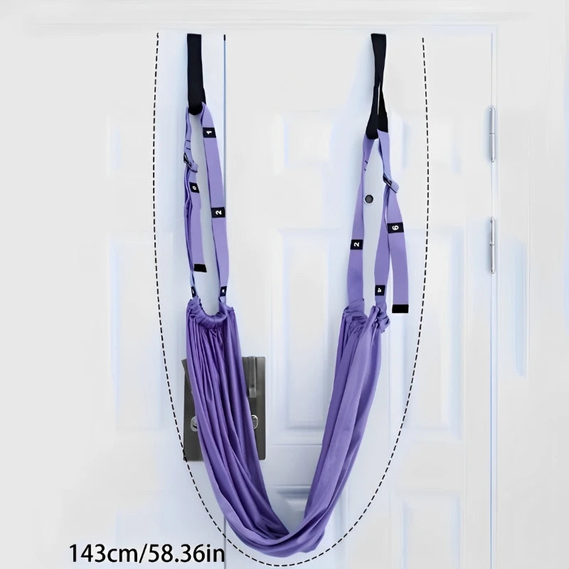 Adjustable Aerial Yoga Strap Hammock for Stretching
