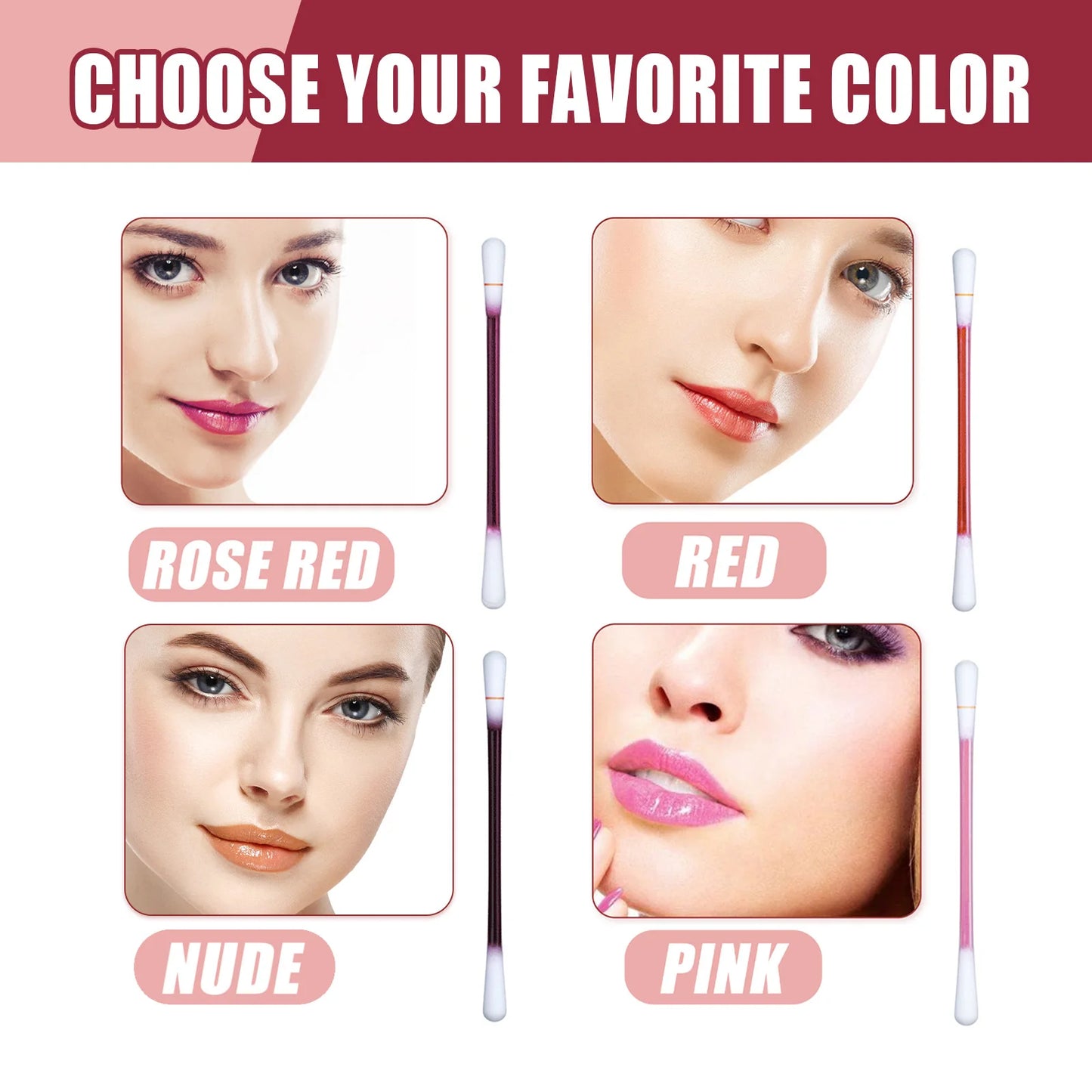 Eelhoe Long-Lasting Tattoo Lip Stain Set Velvet Finish Lip Gloss