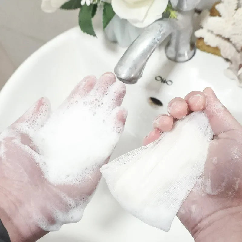 High Concerned Foaming Soap Bag Six Layer Mesh Cleaner