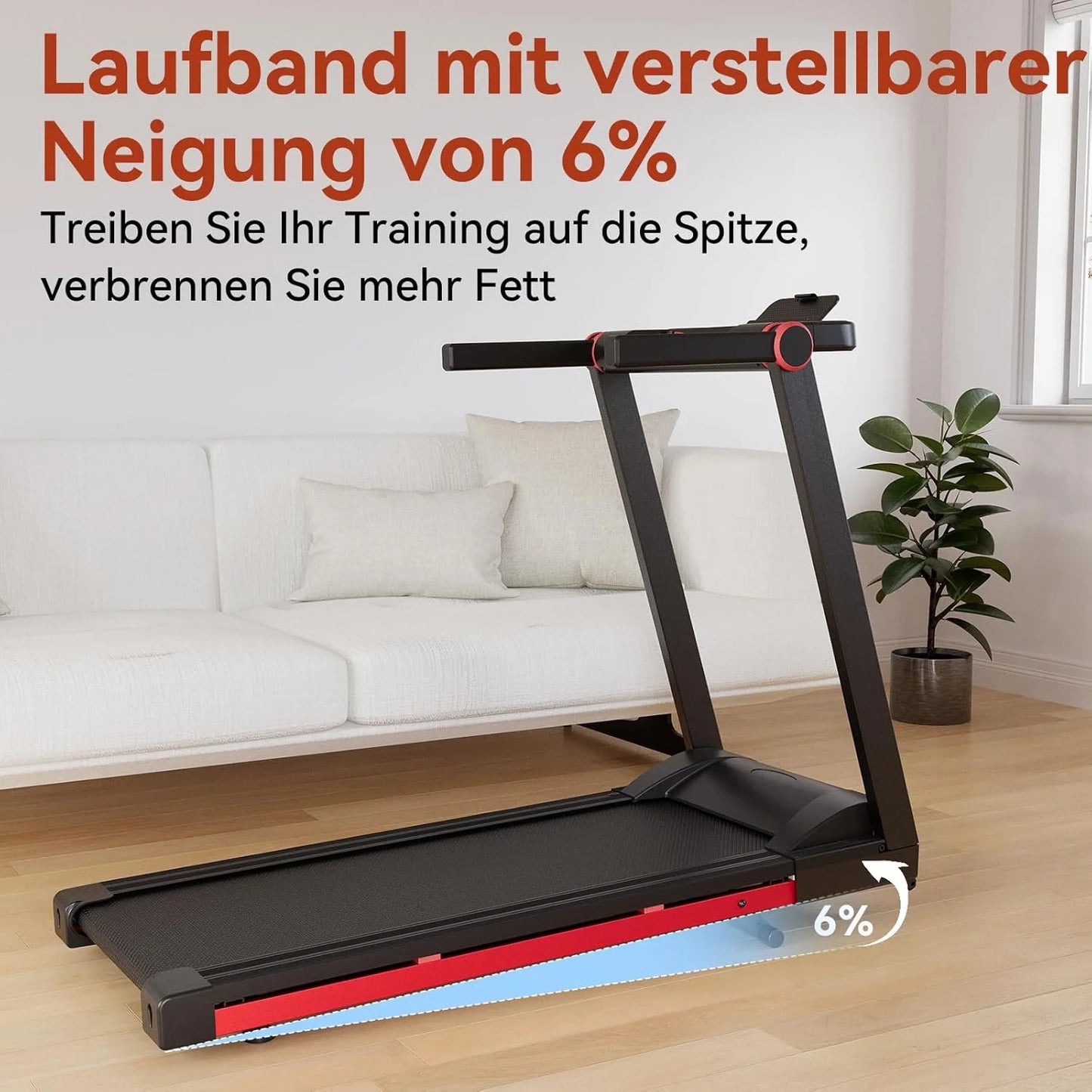 NONEDriving Power Foldable Treadmill 350lbs Incline For Home Use