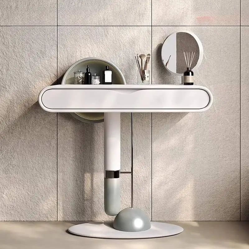 DUTRIEUX Nordic Portable Wood Makeup Desk Mirror Vanity